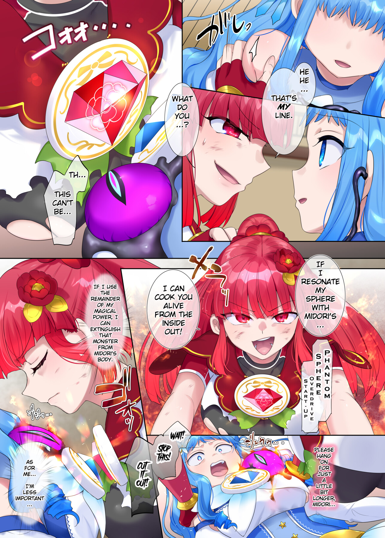 Hentai Manga Comic-Mugen Saint Princess EX-Phantom Season 2 ~The Lapis Lazuli Magical Girl Whose Body is Depraved~-Read-34